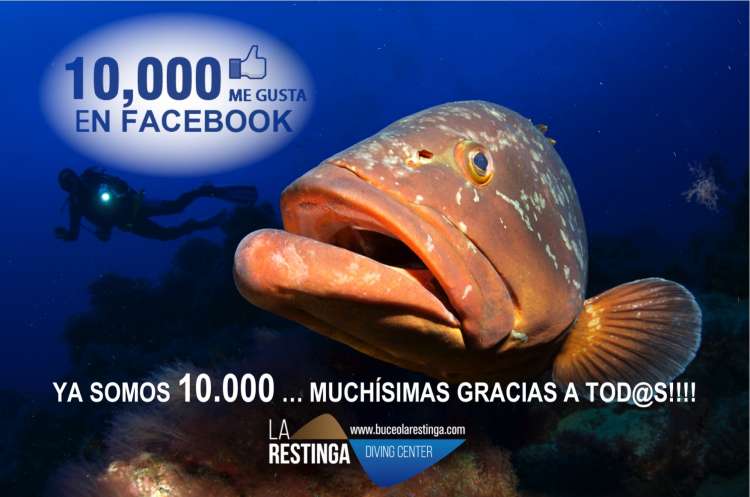 YA SOMOS 10.000 EN FACEBOOK... MUCHÍSIMAS GRACIAS A TOD@S!!